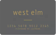 West Elm Credit Card